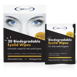 Eye Doctor Biodegradable Eyelid Wipes