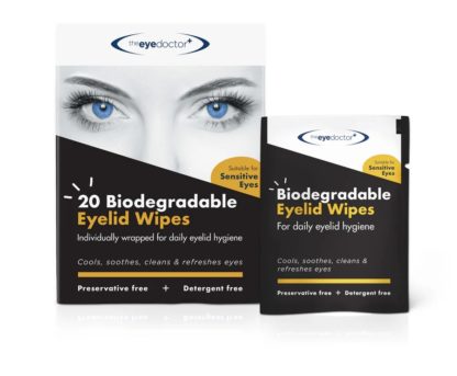 Eye Doctor Biodegradable Eyelid Wipes